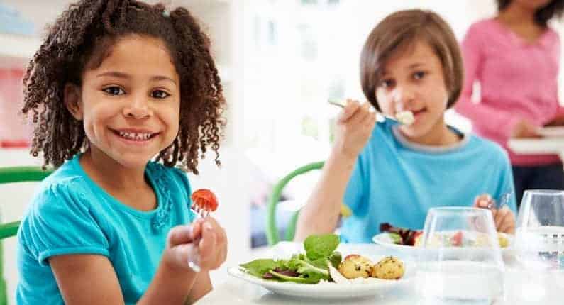 Children table manners